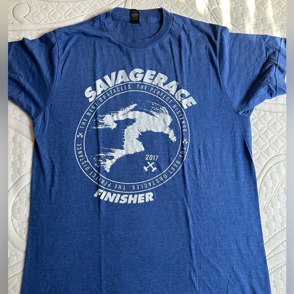 Savage Race Obstacle Race | Finisher T-Shirt | Size M | Men/Unisex